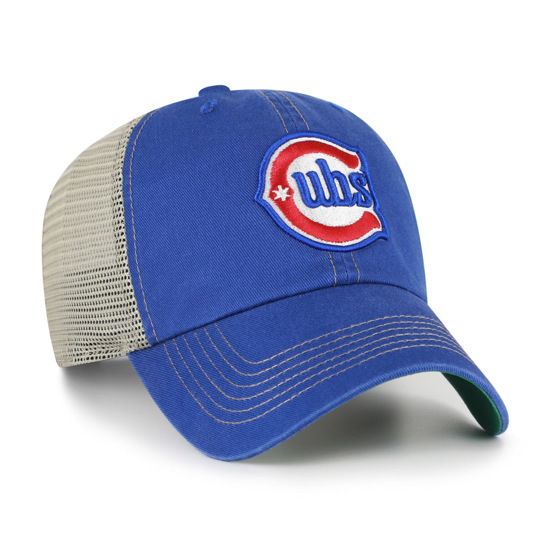 Chicago Cubs Blues Alternate Trawler Clean Up Cap in Light Blue by '47 Brand Caps '47 Brand