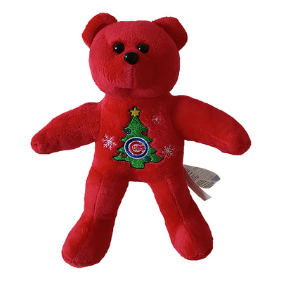 CHICAGO CUBS CHRISTMAS TREE PLUSH BEAR