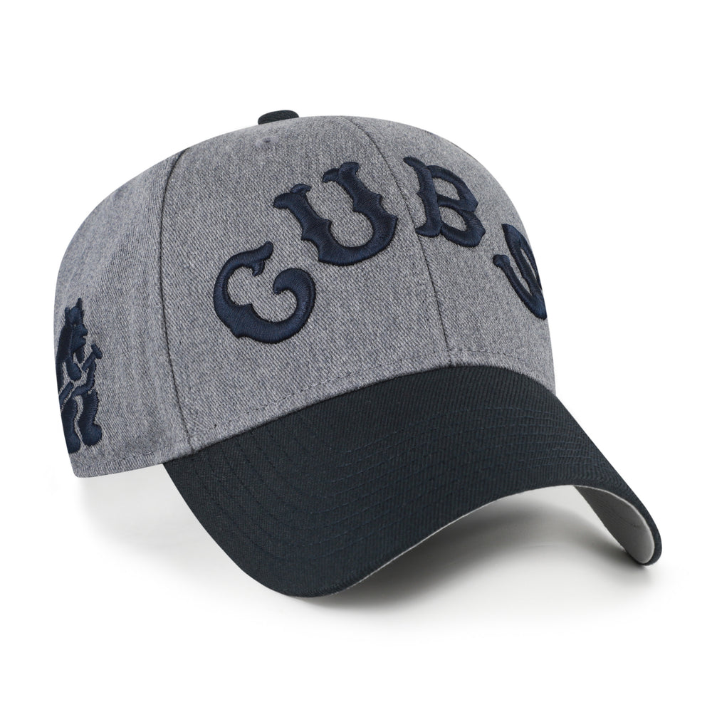 Chicago Cubs Granite Script MVP Cap by '47 Brand Caps TWINS ENTERPRISE INC