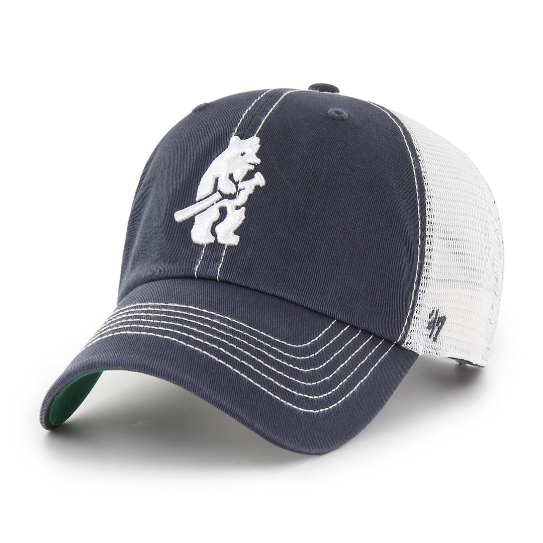 Chicago Cubs 1914 Trawler Clean Up Cap in Navy by '47 Brand Caps '47 Brand