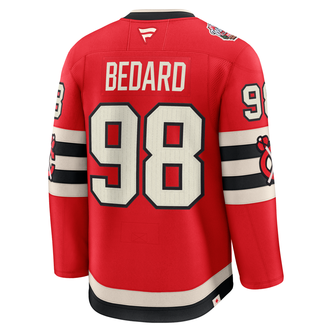 Connor Bedard Chicago Blackhawks Fanatics 2025 NHL Winter Classic Prem