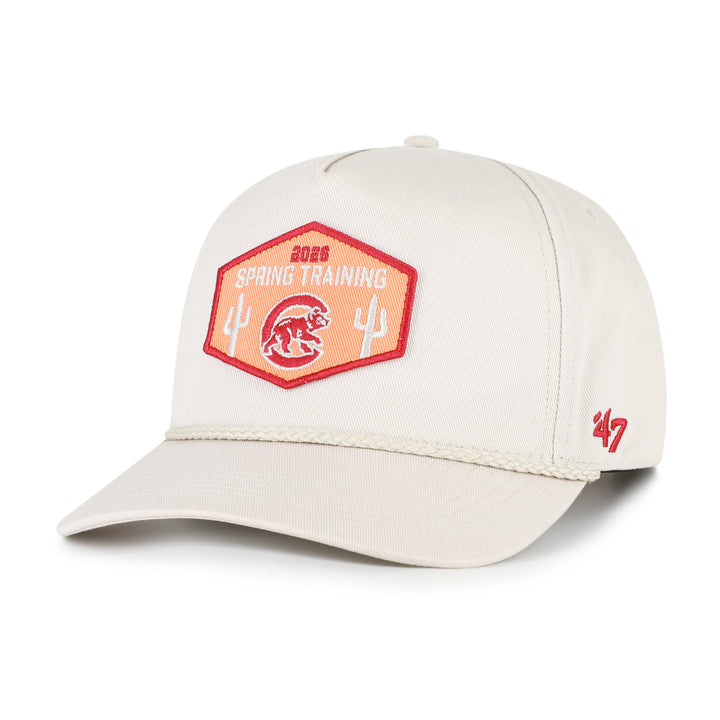 Chicago Cubs 2026 Spring Training Walking Bear Hex Patch Bone Hitch Cap by '47 Brand - Ivy Shop