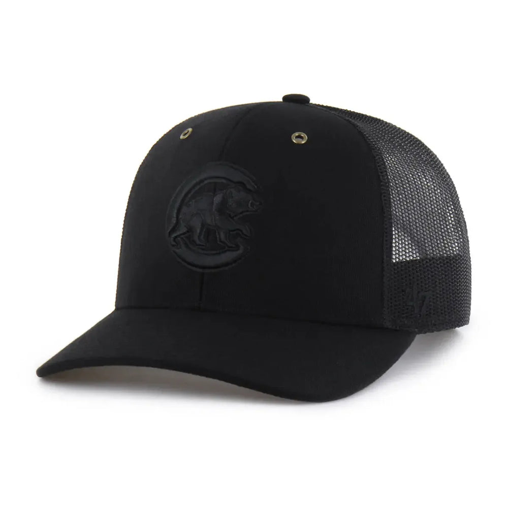 Chicago Cubs Carhartt x '47 Brand Trucker Cap in Black Caps '47 Brand
