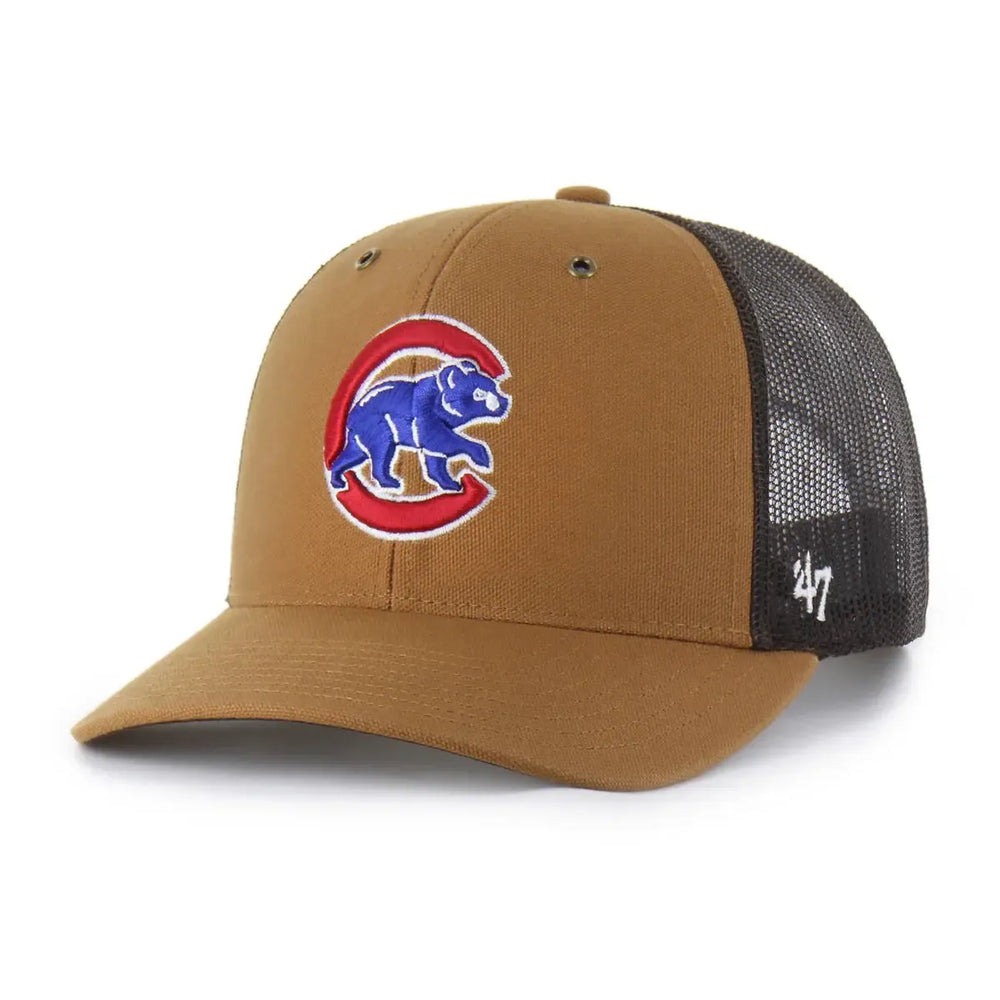 Chicago Cubs '47 Brand Trucker Cap in Brown Caps '47 Brand