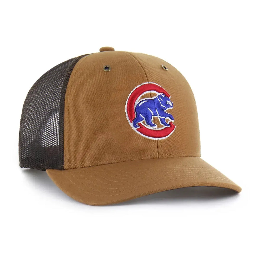 Chicago Cubs '47 Brand Trucker Cap in Brown Caps '47 Brand
