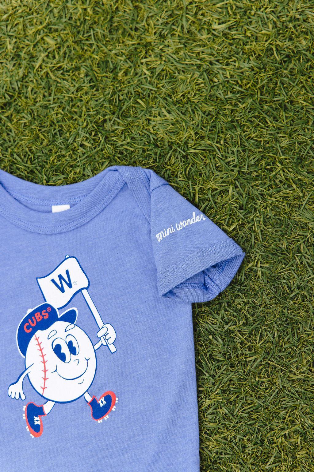 Chicago Cubs X Mini Wonder Hey Chicago Onesie Kids Baby Onesie Alice & Wonder