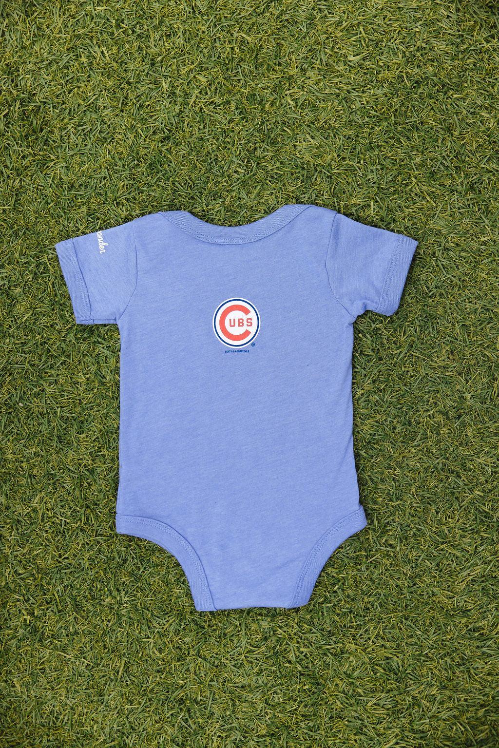Chicago Cubs X Mini Wonder Hey Chicago Onesie Kids Baby Onesie Alice & Wonder