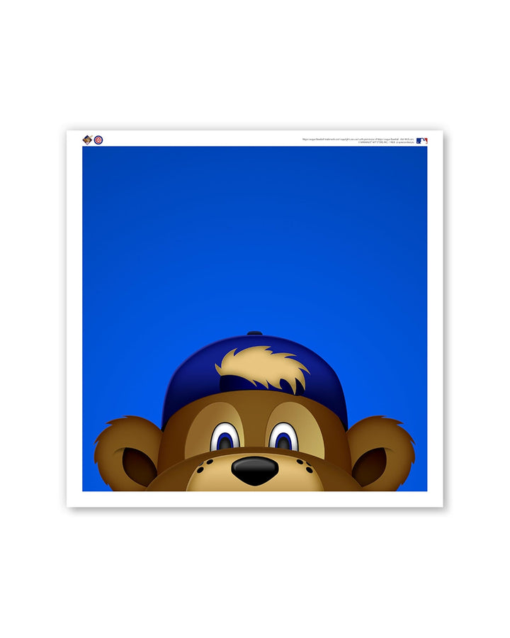 Minimalist Clark The Cub Art Print by S. Preston Art + Designs Art Print S. Preston Art + Designs