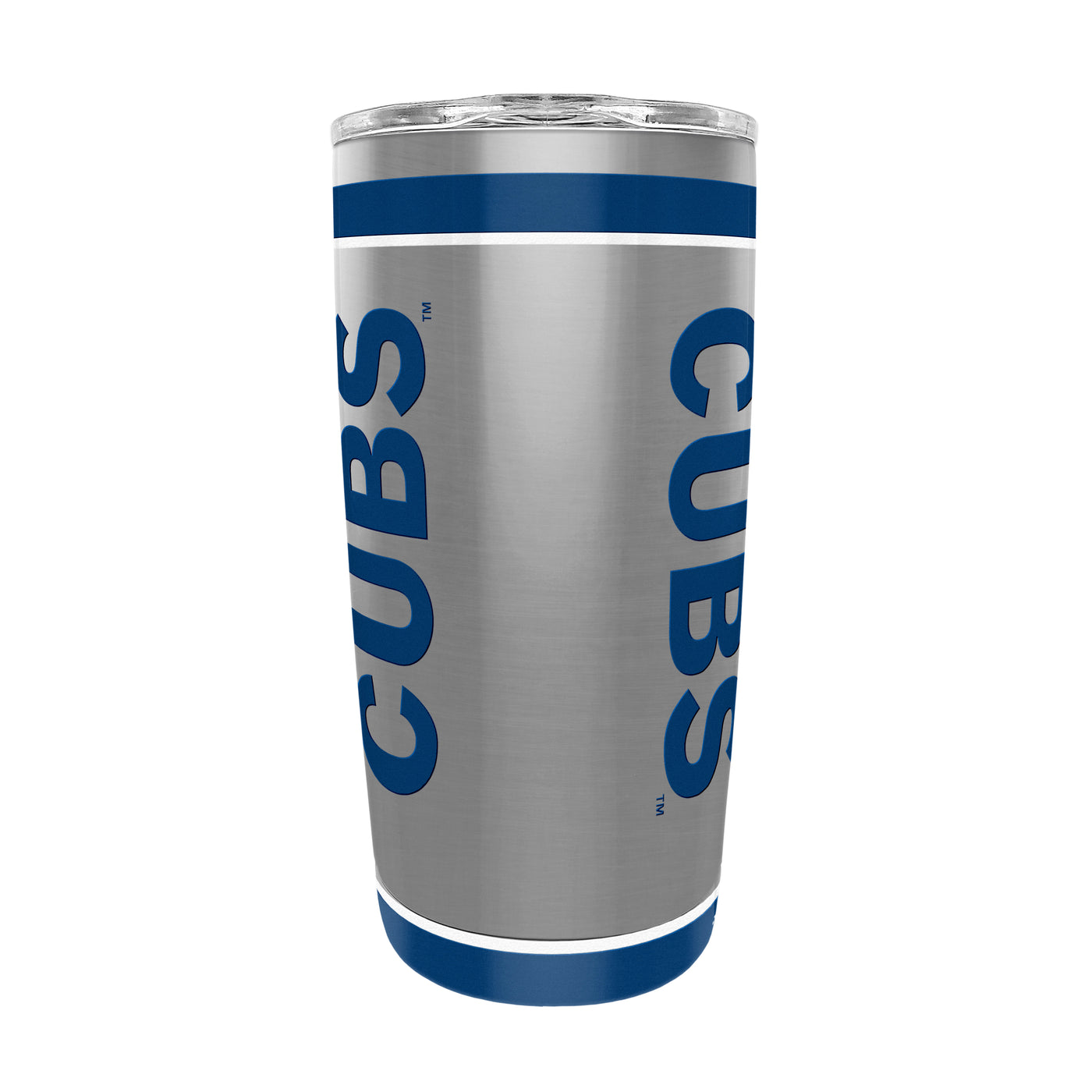 CHICAGO CUBS BULLSEYE LOGO STAINLESS 20OZ TRAVEL TUMBLER