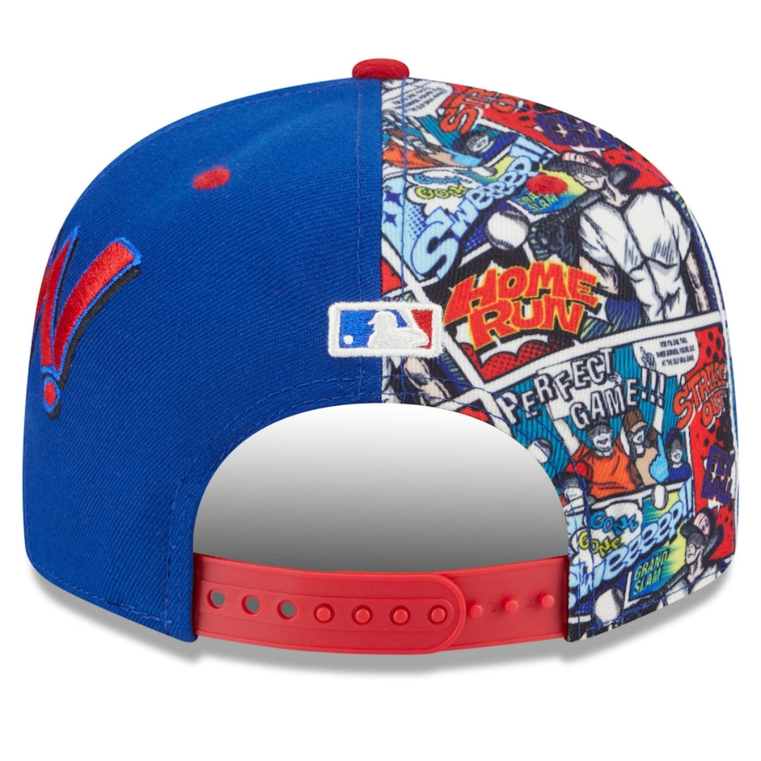 Chicago Cubs 2025 Player Comic Youth 9Fifty Adjustable Cap by New Era Caps NEW ERA CAP COMPANY INC