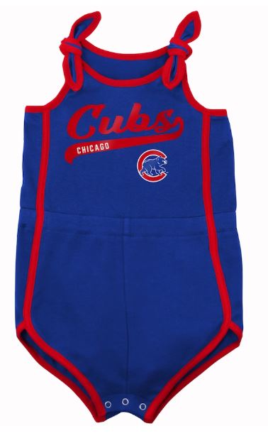 CHICAGO CUBS INFANT HIT & RUN ROMPER