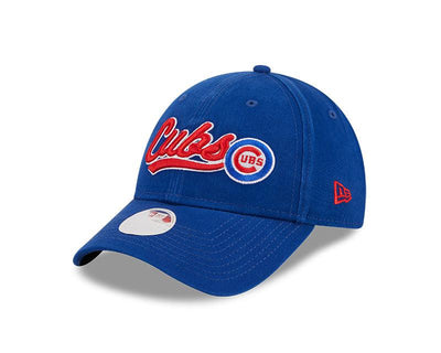 CHICAGO CUBS NEW ERA WOMEN'S CHEER BLUE ADJUSTABLE CAP