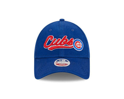 CHICAGO CUBS NEW ERA WOMEN'S CHEER BLUE ADJUSTABLE CAP