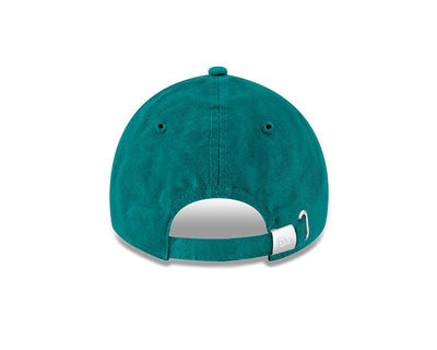 CHICAGO CUBS NEW ERA WOMEN'S C LOGO ADJUSTABLE TEAL CAP