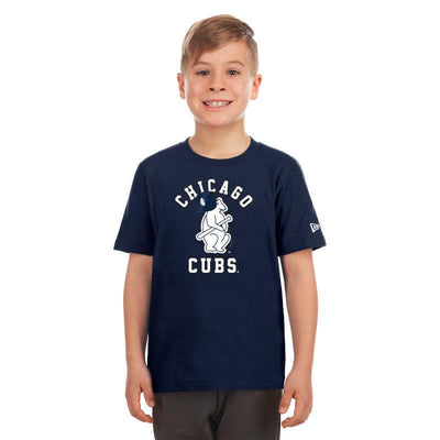CHICAGO CUBS NEW ERA YOUTH 1914 CAP ON TOP NAVY TEE