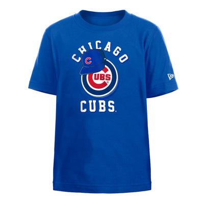 CHICAGO CUBS NEW ERA YOUTH BASEBALL CAP BLUE TEE