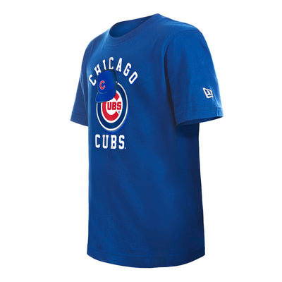 CHICAGO CUBS NEW ERA YOUTH BASEBALL CAP BLUE TEE
