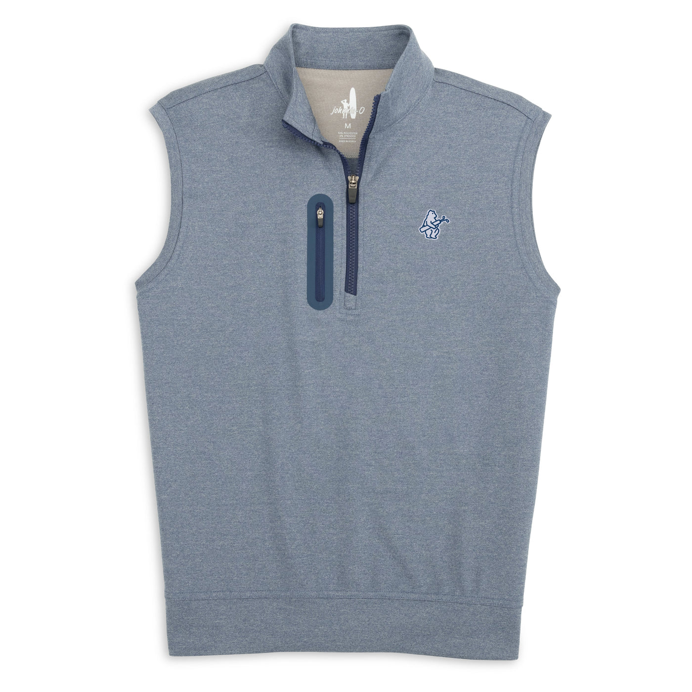 CHICAGO CUBS JOHNNIE-O MEN'S 1914 GOLF DENNY MIDNIGHT NAVY VEST