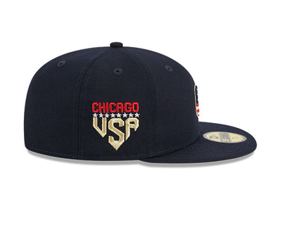 CHICAGO CUBS NEW ERA 2023 4TH OF JULY 59FIFTY FITTED CAP
