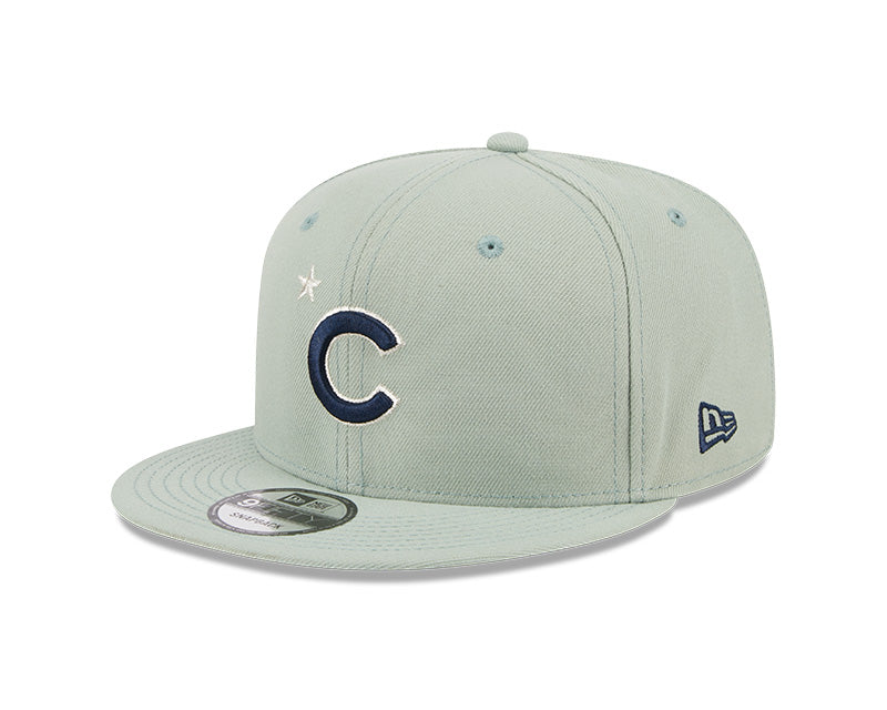 CHICAGO CUBS NEW ERA ALL STAR 2023 9FIFTY GREEN SNAPBACK CAP