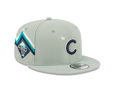 CHICAGO CUBS NEW ERA ALL STAR 2023 9FIFTY GREEN SNAPBACK CAP