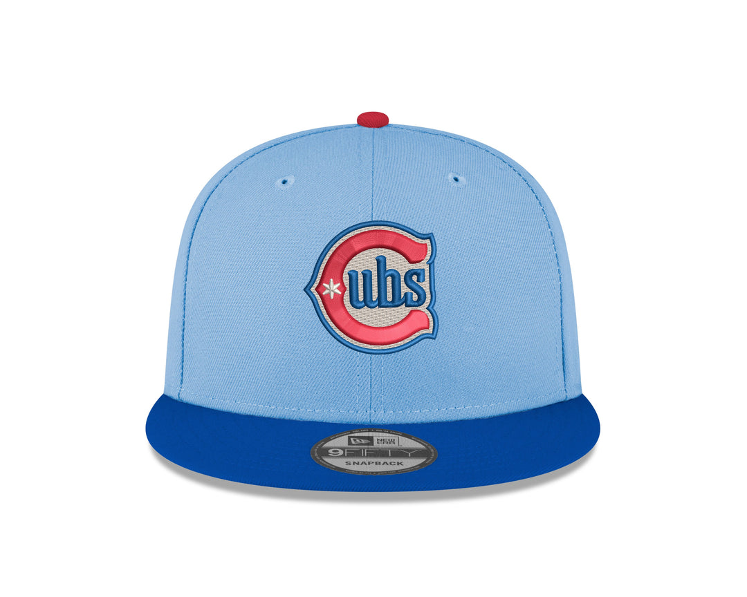 Chicago Cubs Blues Alt Logo 9FIFTY Sky Royal Cap by New Era Caps New Era