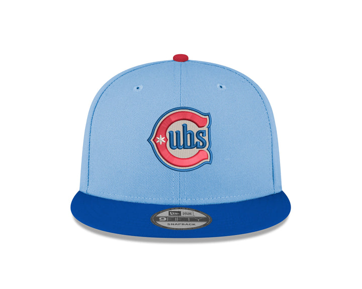 Chicago Cubs Blues Alt Logo 9FIFTY Sky Royal Cap by New Era Caps New Era