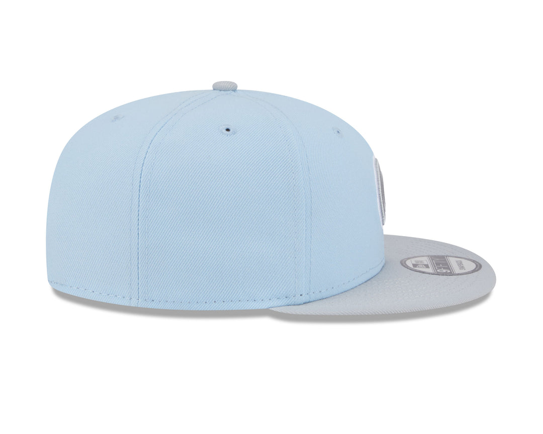 Chicago Cubs Bullseye Two Tone Light Blue 9Fifty Snapback Cap by New Era Caps NEW ERA CAP COMPANY INC