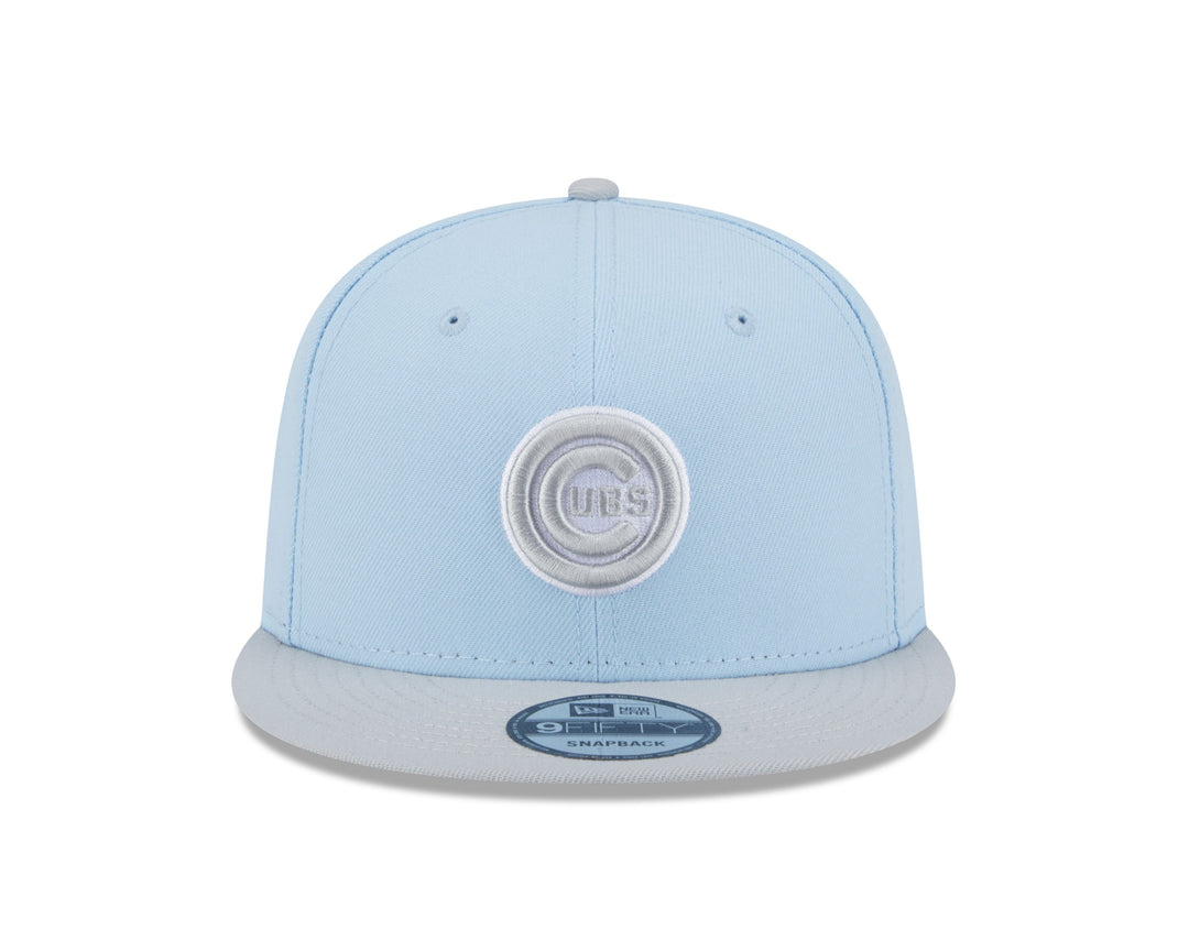 Chicago Cubs Bullseye Two Tone Light Blue 9Fifty Snapback Cap by New Era Caps NEW ERA CAP COMPANY INC