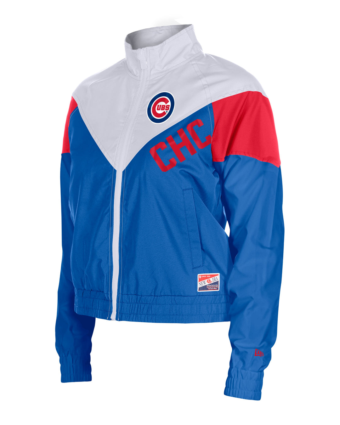 Chicago Cubs Logo Leisure Women's Windbreaker by New Era Jackets & Outerwear NEW ERA CAP COMPANY INC