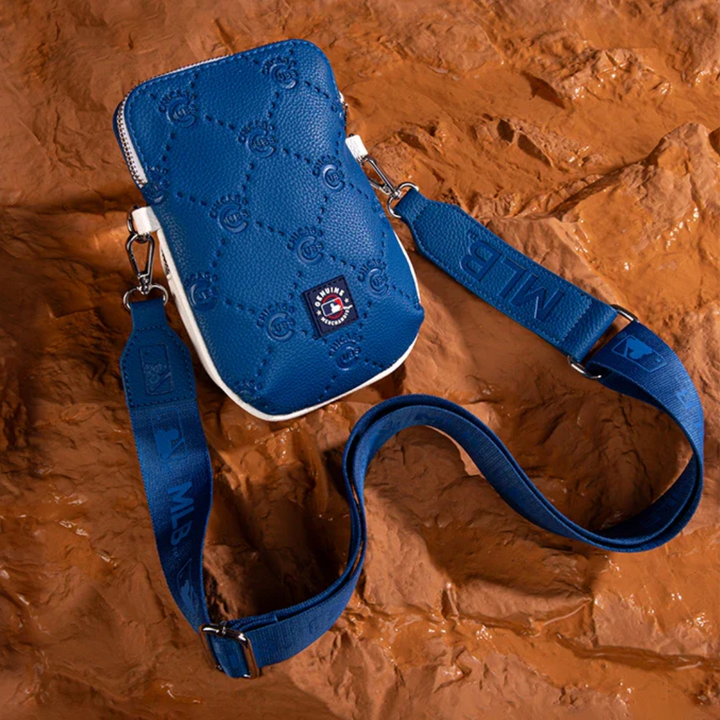 Chicago Cubs Logo Synthetic Leather Mini Crossbody Bag