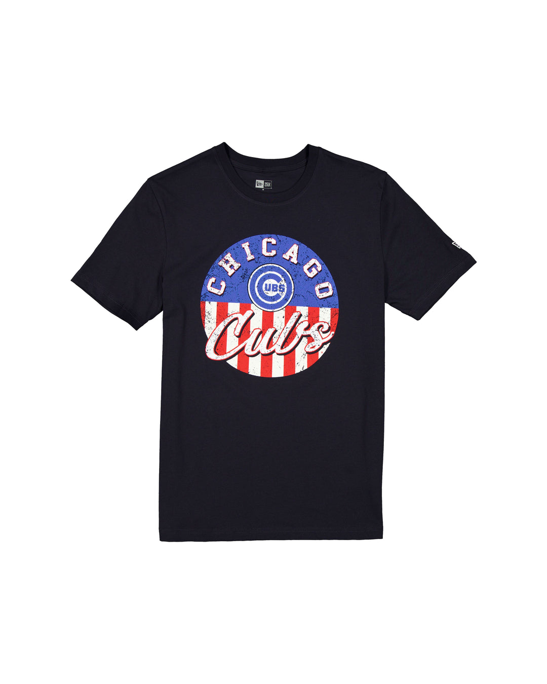 Chicago Cubs July 4th Navy Short Sleeve T-Shirt by New Era Short Sleeve Tees NEW ERA CAP COMPANY INC