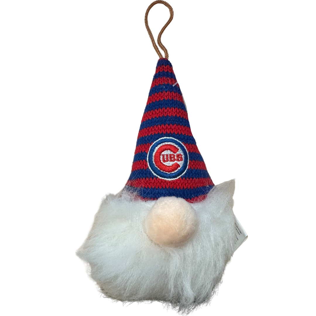CHICAGO CUBS PLUSH GNOME ORNAMENT