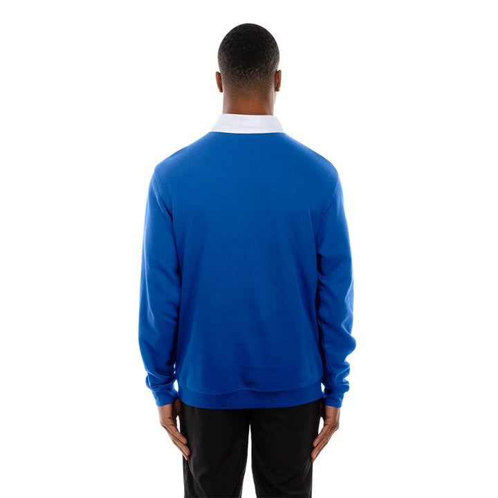 Chicago Cubs Legacy Rugby Shirt by New Era Men's Long Sleeve T-Shirt NEW ERA CAP COMPANY INC