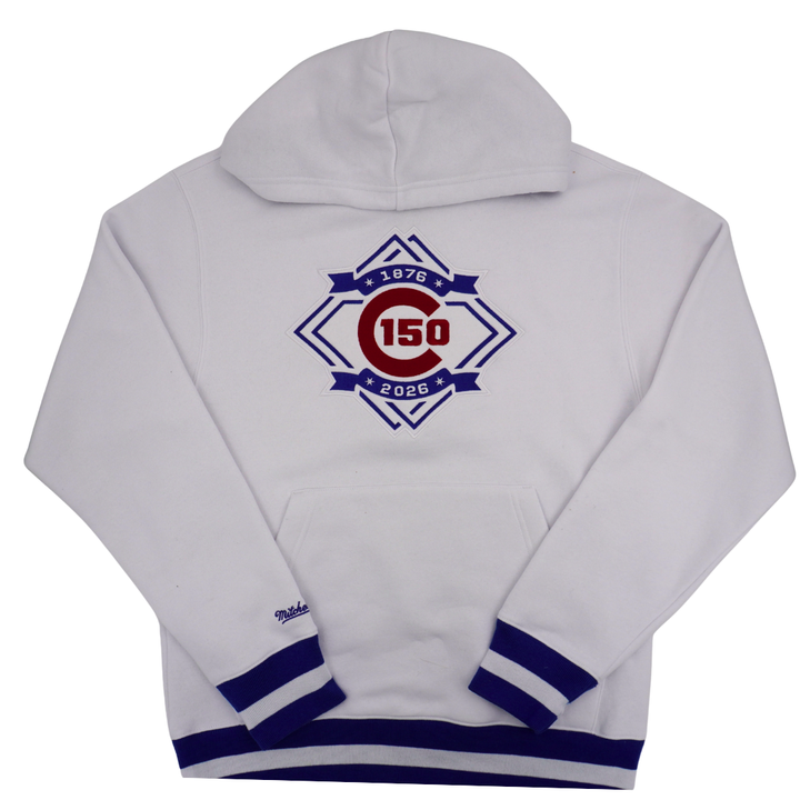 Chicago Cubs 150th Anniversary Arctic Fleece Sweatshirt by Mitchell & Ness Sweatshirt Mitchell & Ness