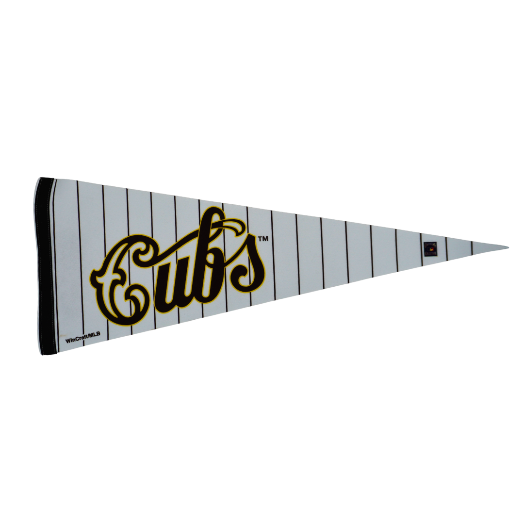 Chicago Cubs 1930 Logo Premium Pennant in White by WinCraft Flags & Pennants WINCRAFT INCORPORATED