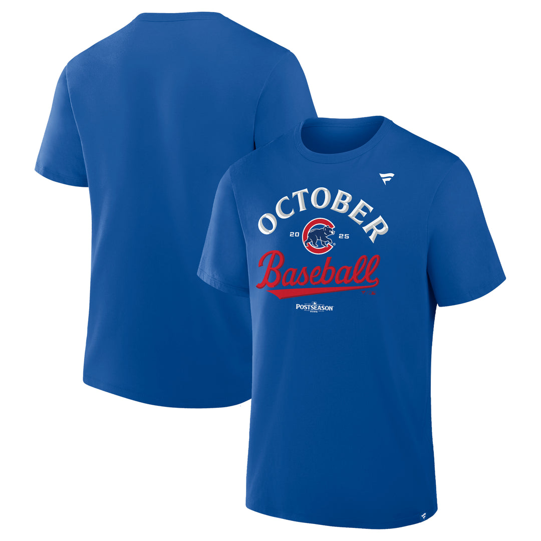 Chicago Cubs 2025 Postseason Unisex Adult Tee SHORT SLEEVE Nike