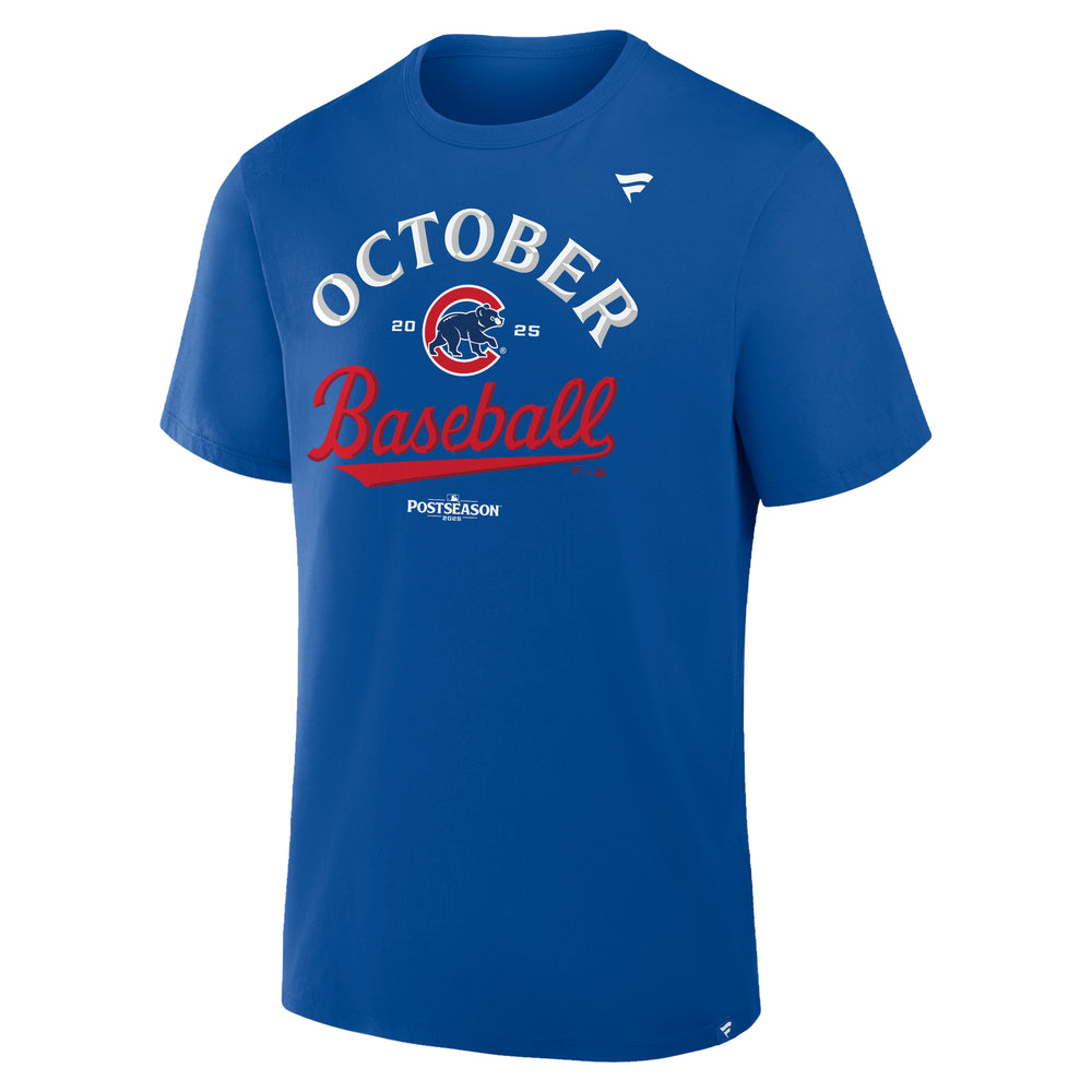 Chicago Cubs 2025 Postseason Unisex Adult Tee SHORT SLEEVE Nike