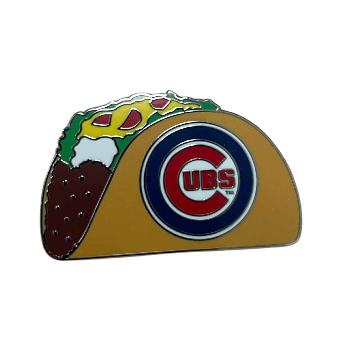 CHICAGO CUBS PSG TACO LAPEL PIN