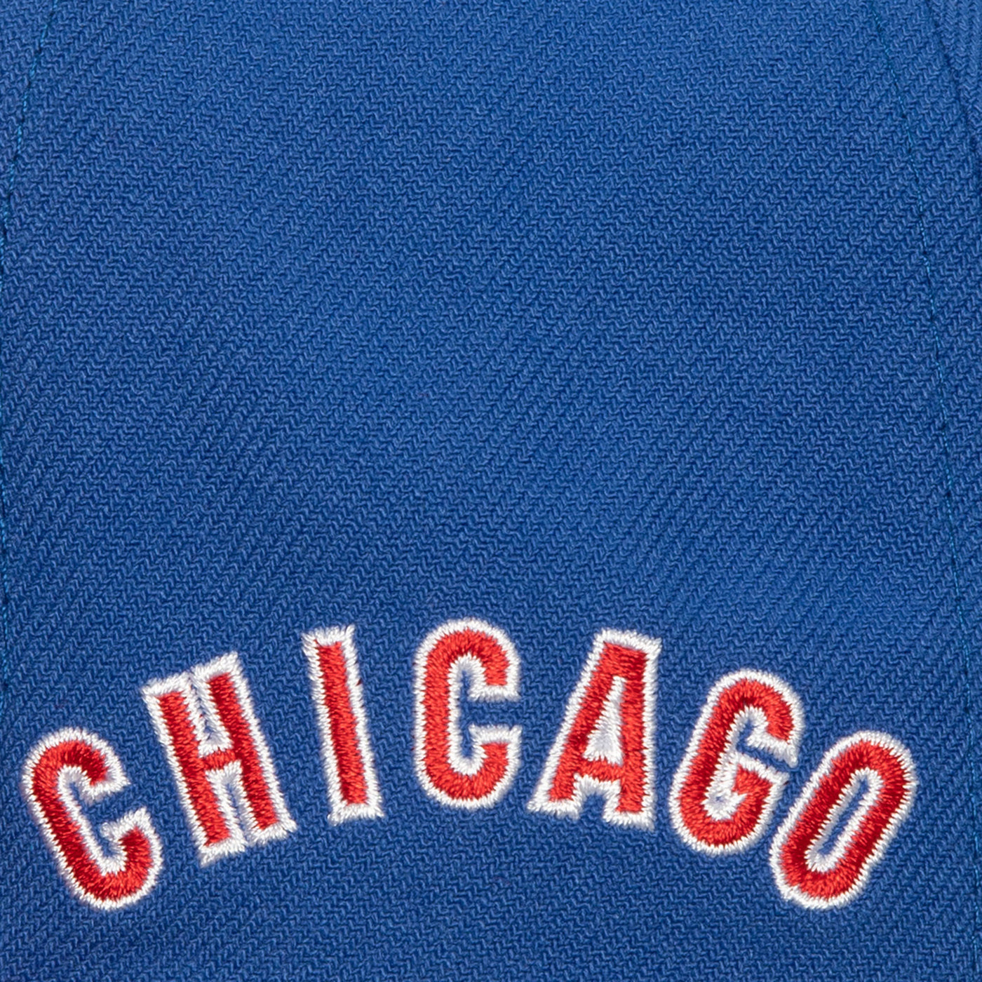 CHICAGO CUBS MITCHELL & NESS 1969 LOGO TRICOLOR FITTED CAP