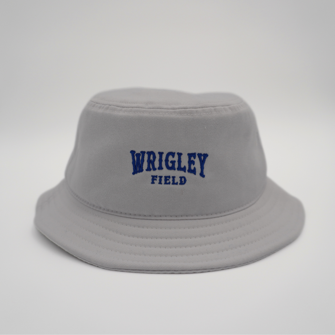 WRIGLEY FIELD SPORTIQE WHITE BUCKET HAT