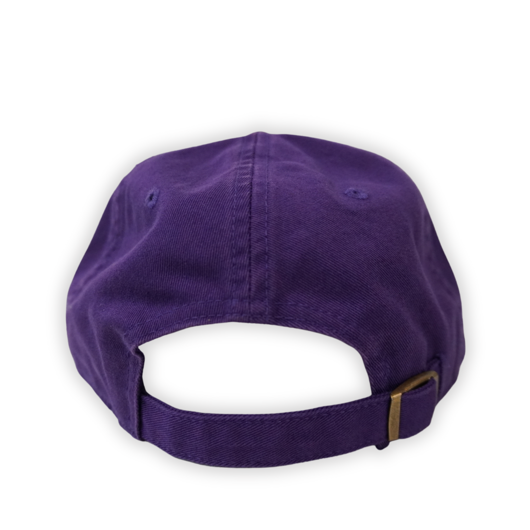 WRIGELY FIELD PURPLE 1914 FOOTBALL ADJUSTABLE CAP
