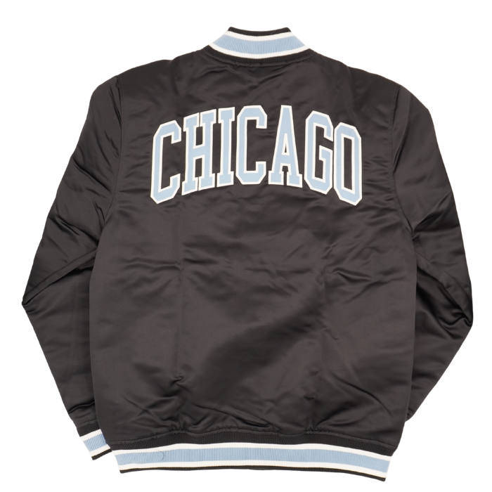 Chicago Cubs Blues Alternate Bear Button-Front Jacket by New Era Jackets New Era