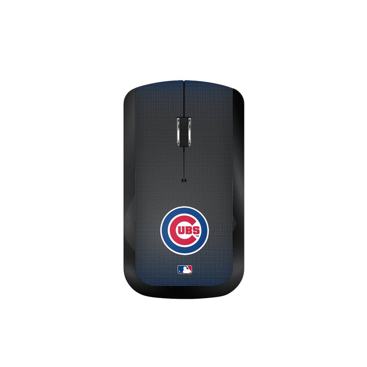 Chicago Cubs Linen Wireless Mouse Office Products Keyscaper