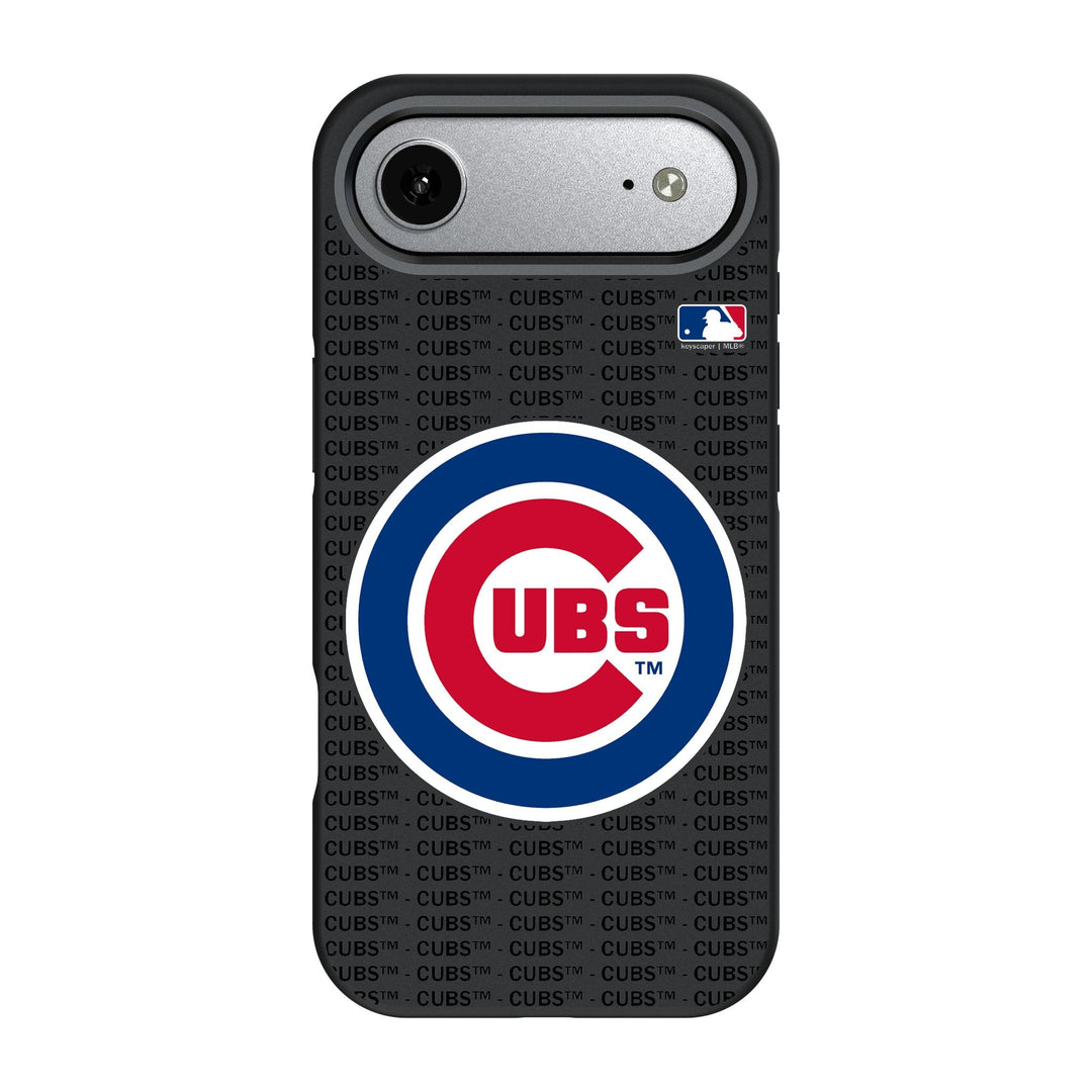 Chicago Cubs Text Backdrop Bump Phone Case for Apple iPhone 17 Series Phone Cases Keyscaper