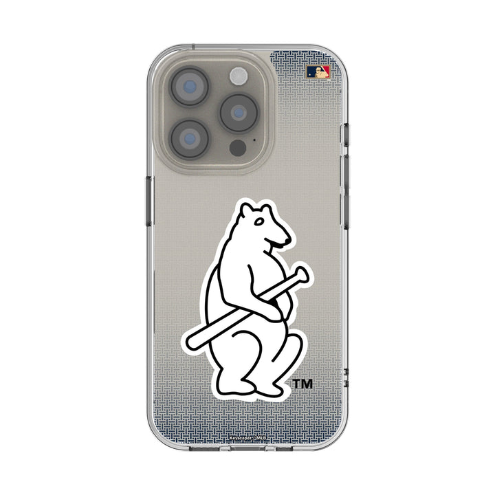 Chicago Cubs 1914 - Cooperstown Collection Linen Clear Phone Case for Apple iPhone Phone Cases Keyscaper