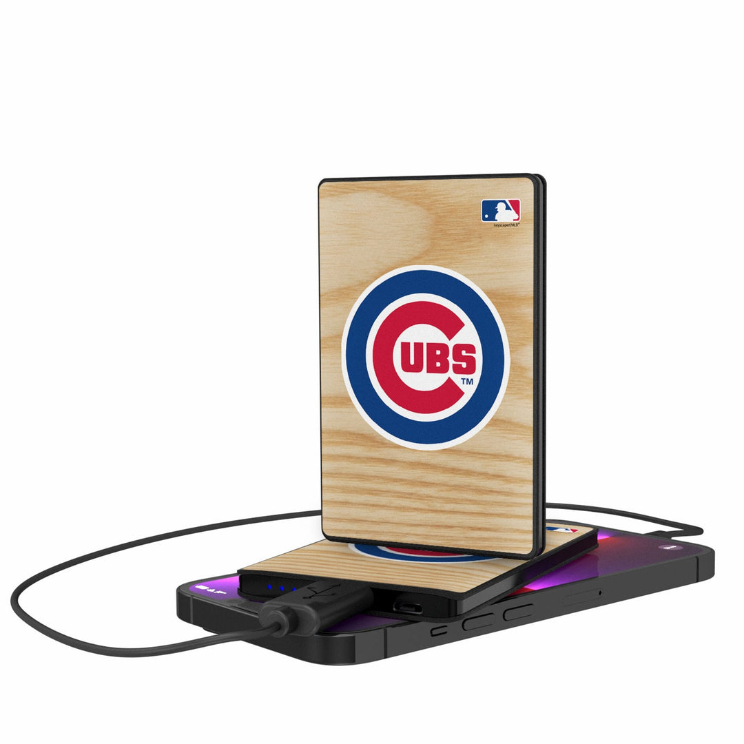 Chicago Cubs Baseball Bat 2500mAh Credit Card Powerbank Chargers and Powerbanks Keyscaper