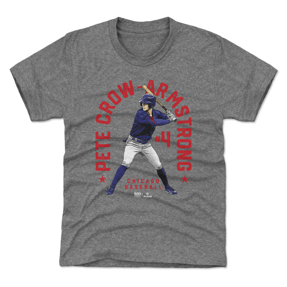 Chicago Cubs Pete Crow-Armstrong Youth T-Shirt Kids T-Shirt 500 LEVEL
