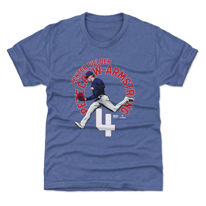 Chicago Cubs Pete Crow-Armstrong Youth T-Shirt Kids T-Shirt 500 LEVEL