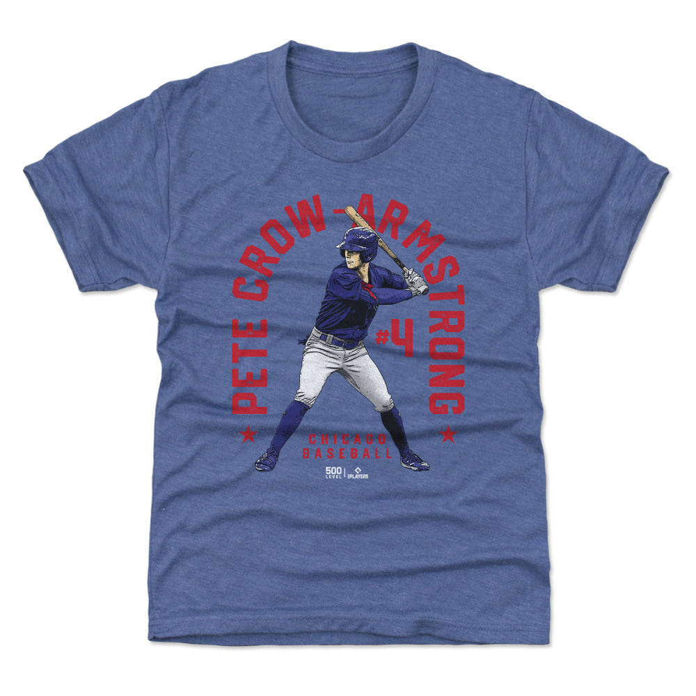 Chicago Cubs Pete Crow-Armstrong Youth T-Shirt Kids T-Shirt 500 LEVEL